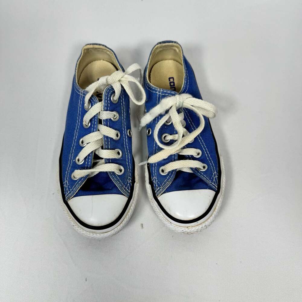 Converse All*Star Blue White Youth US Size 11 Sneakers Skate Shoes - Picture 2 of 7